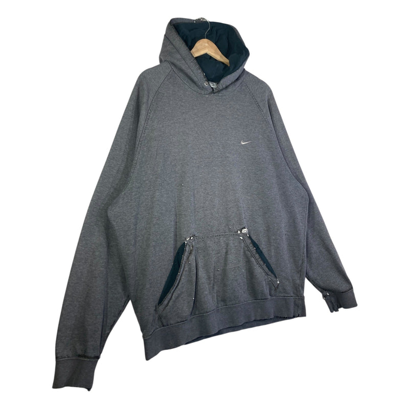 Vintage Nike Swoosh Fleece Lined Hoodie