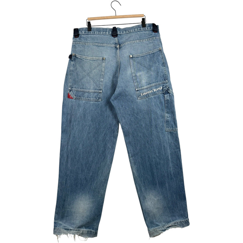 Vintage Aem'kei NYC Wide Leg Denim Jeans 36x34