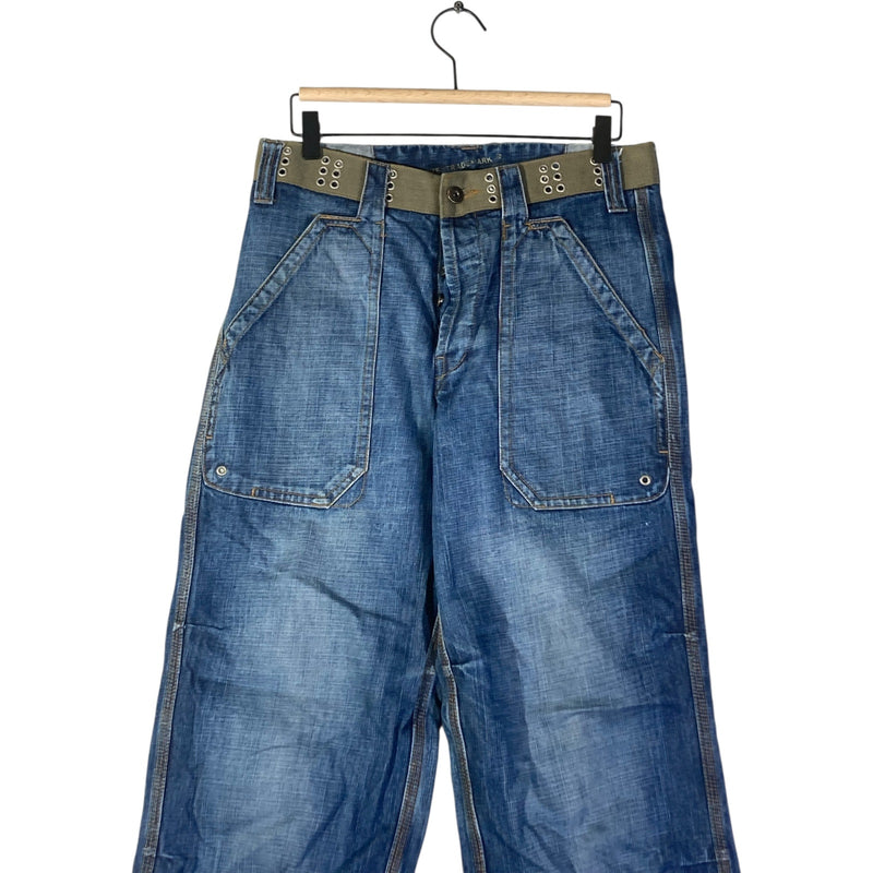 Vintage XDYE Trademark Straight Leg Denim Jeans 30x30