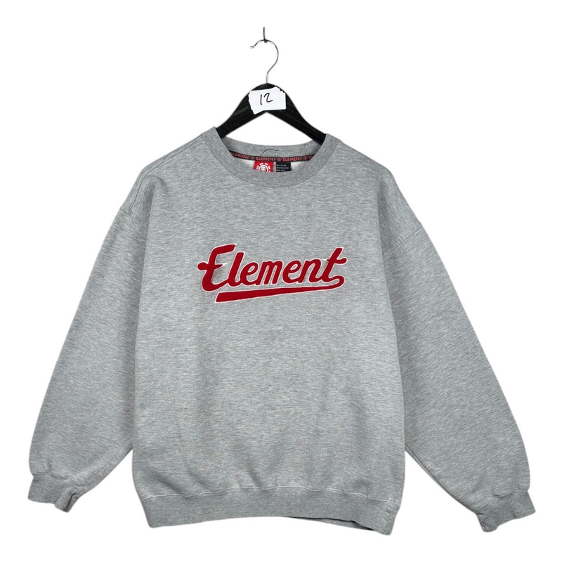 Vintage Element Spellout Logo Crewneck