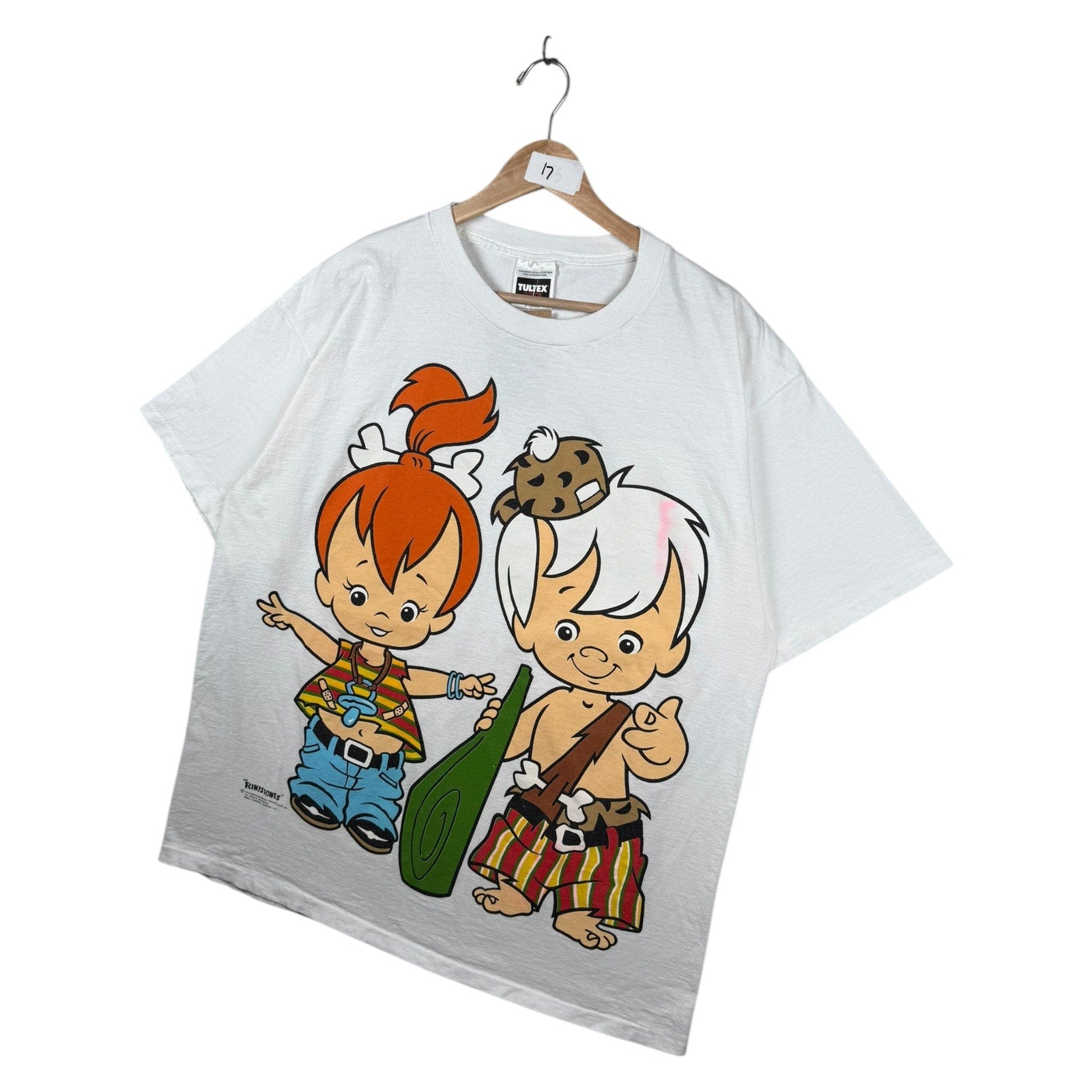 Vintage The Flintstones Cartoon Graphic T-Shirt