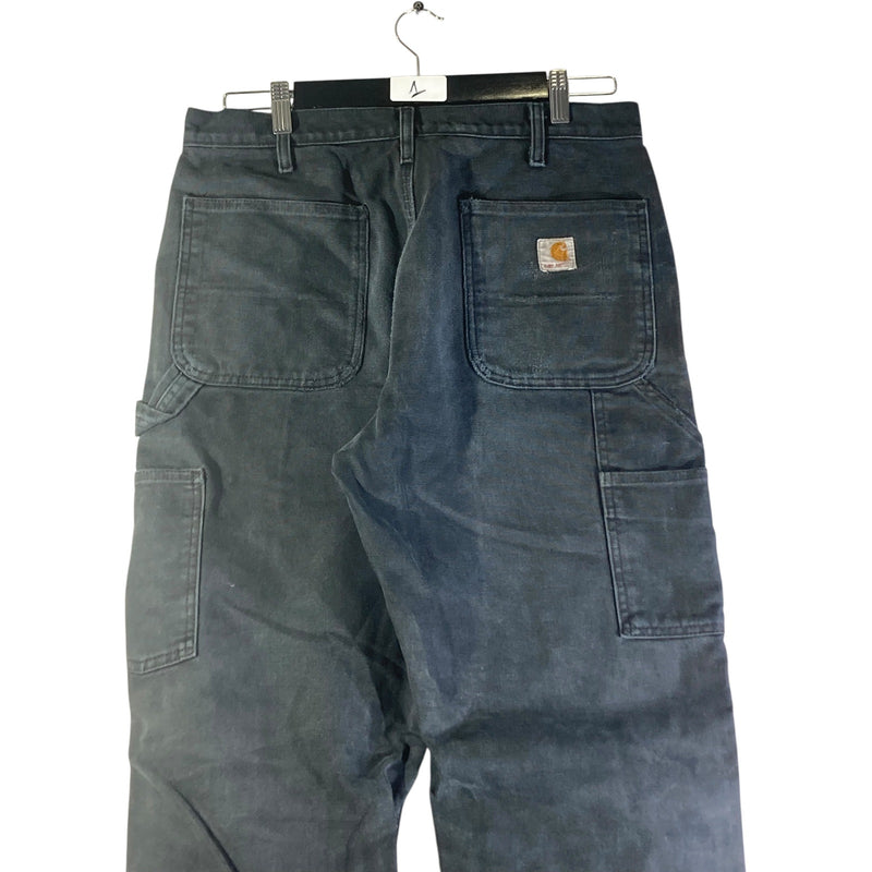 Vintage Carhartt Flannel Lined Carpenter Pants 32x32