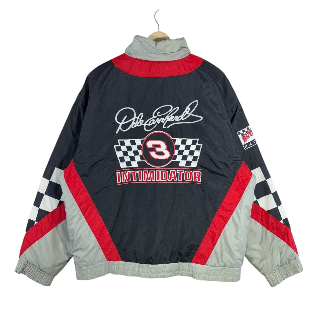 Vintage Dale Earnhardt 3 NASCAR Intimidator Windbreaker