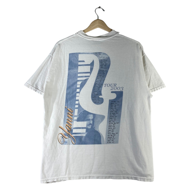 Vintage Yanni Ethnicity Music Cotton T-Shirt