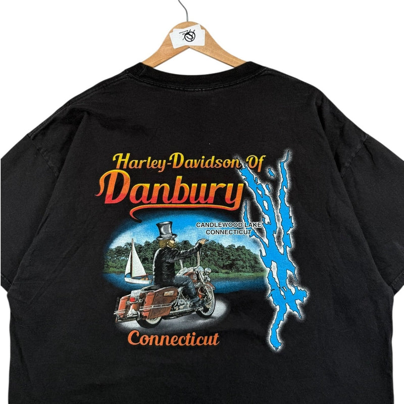 Vintage Harley Davidson Danbury Graphic T-Shirt