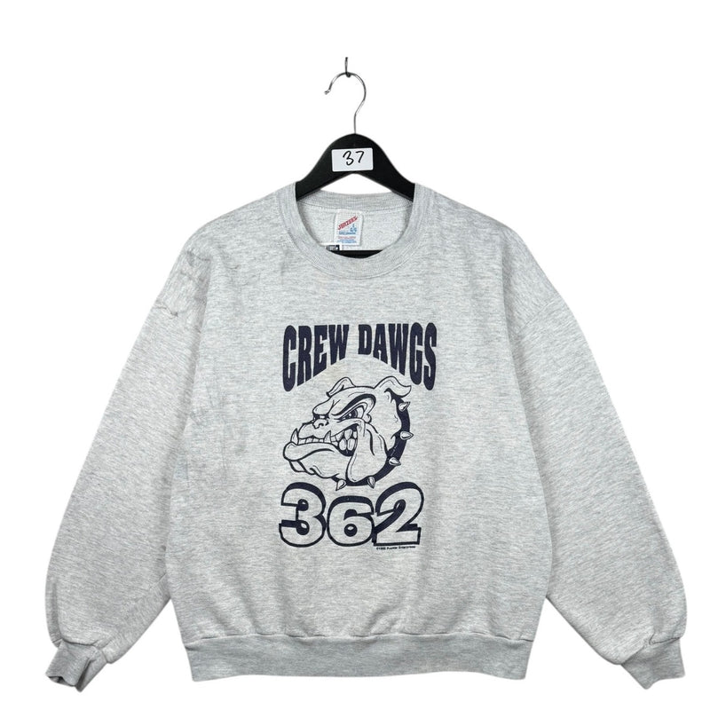Vintage Jerzees Crew Dawgs 362 Sweatshirt Crewneck