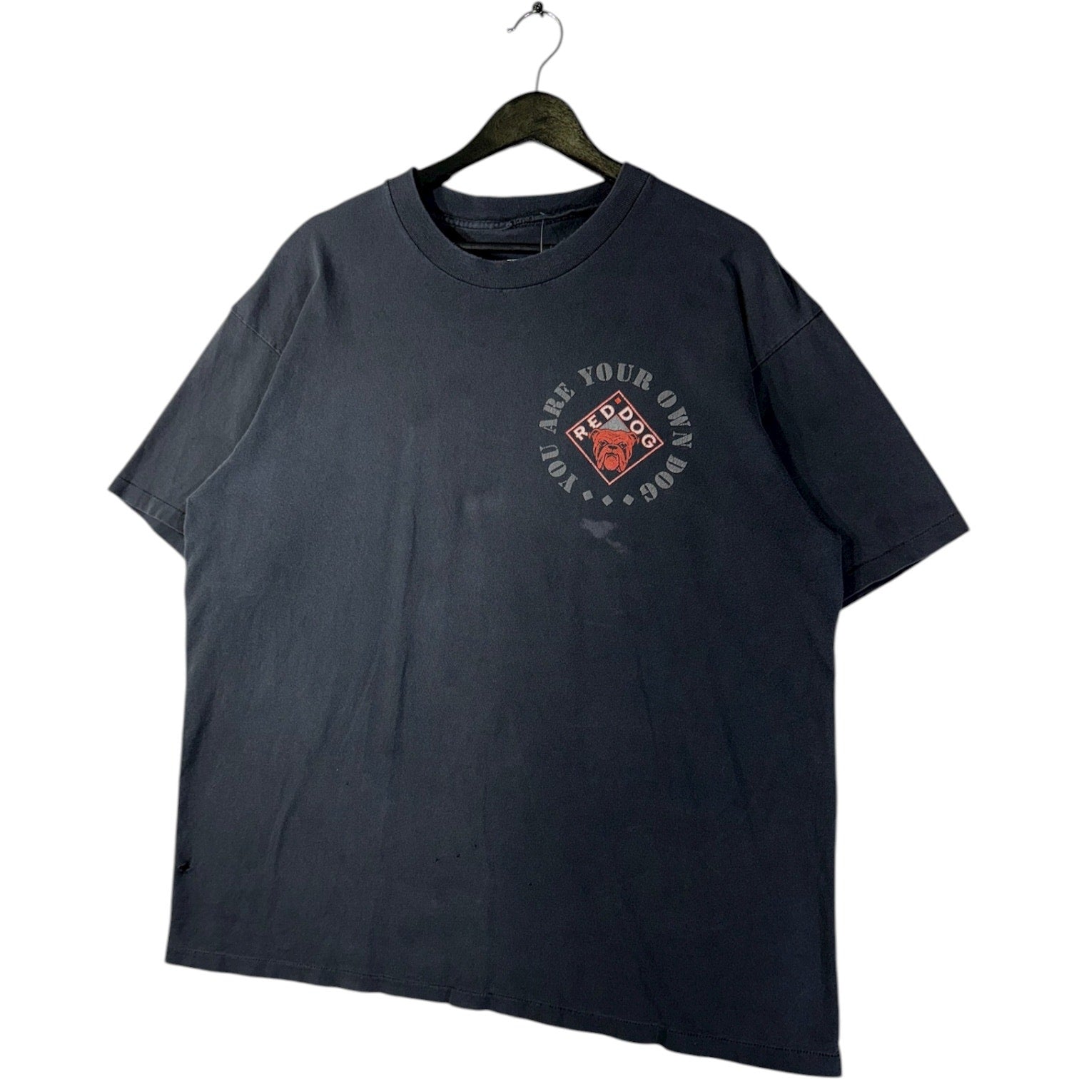 Vintage Red Dog Graphic T-Shirt