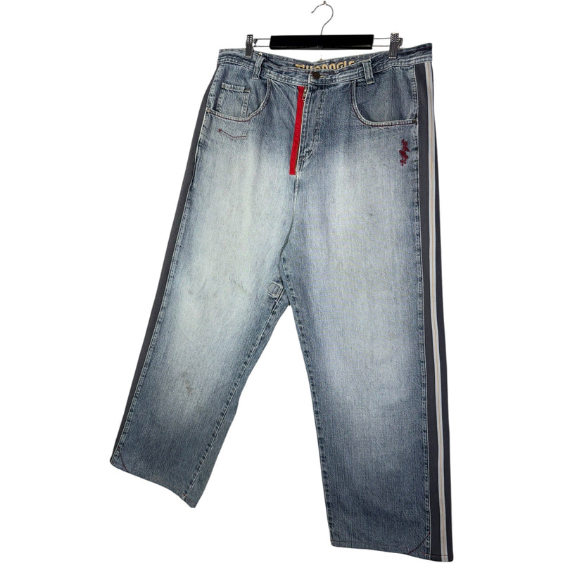 Vintage Straight Leg Y2k Denim Jeans 38x27