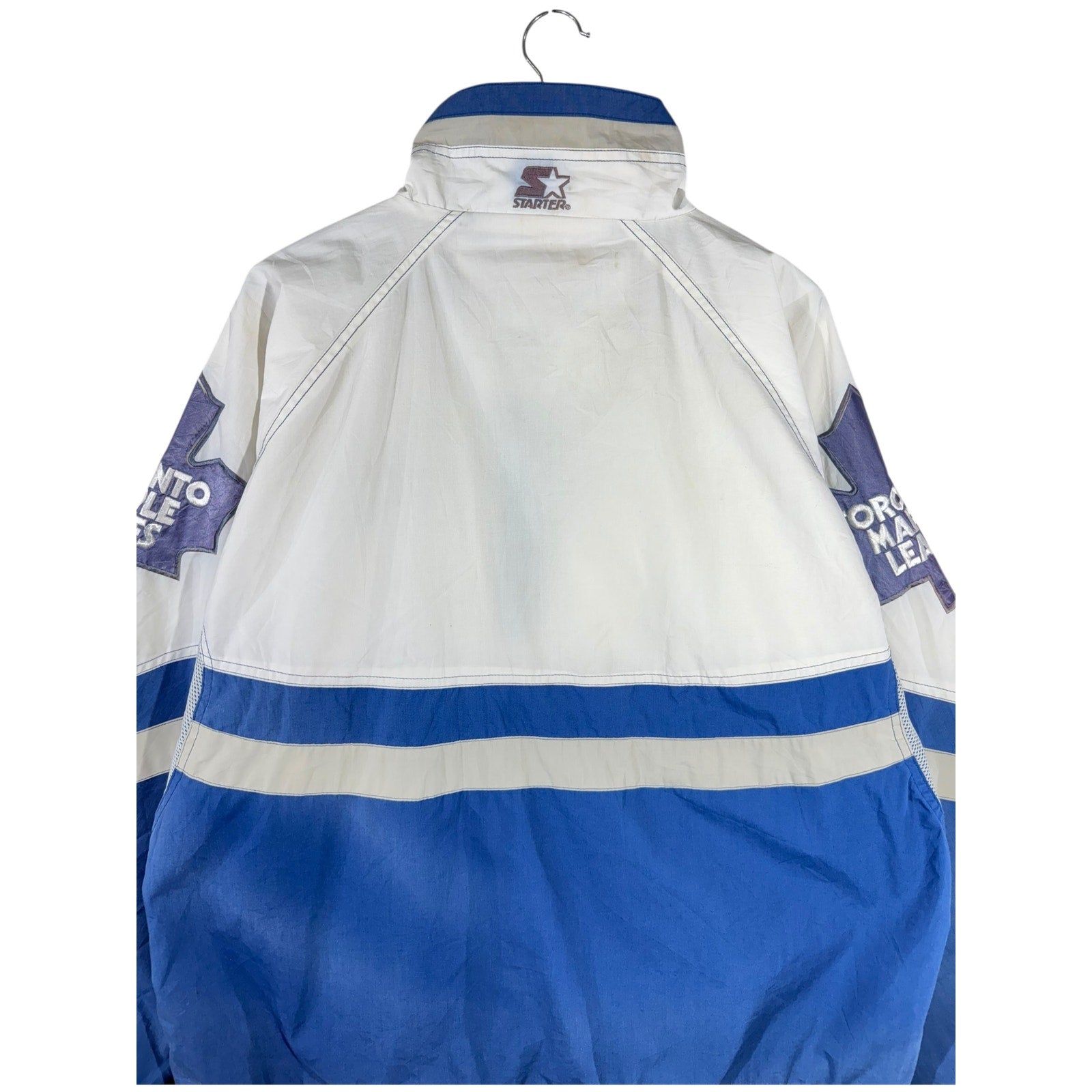 Vintage NHL Maple Leafs Toronto Hockey Anorak Jacket