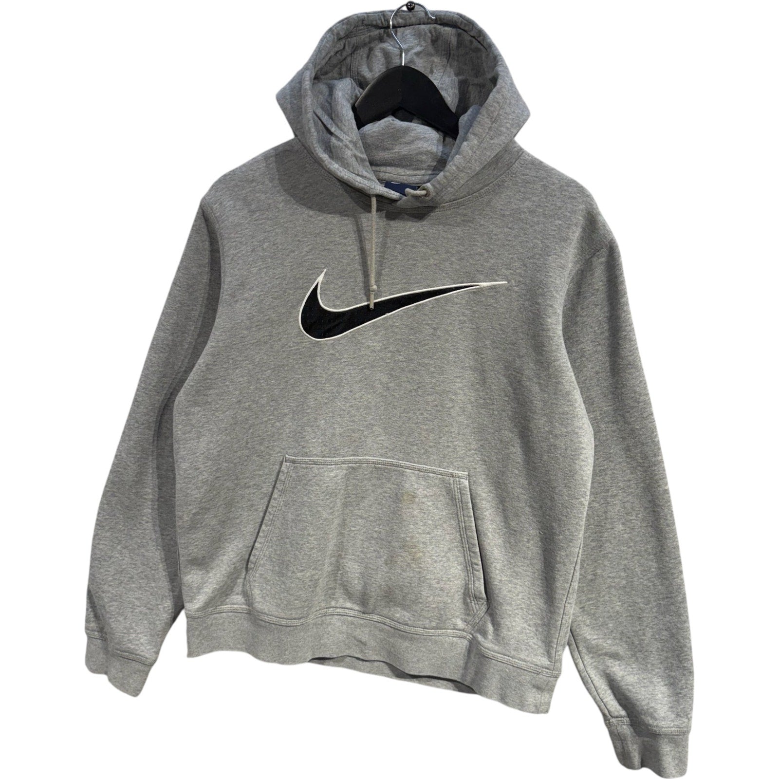 Vintage Nike Big Swoosh Embroidered Hoodie
