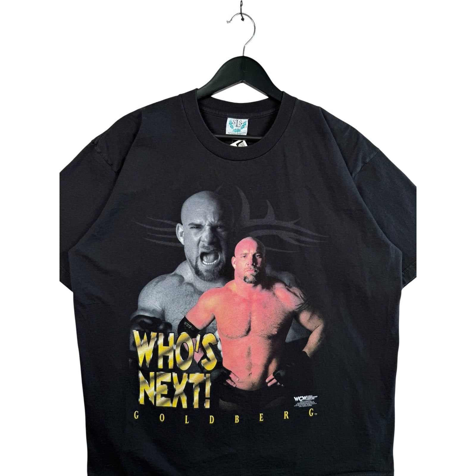 Vintage Goldberg Who's Next! WCW T-Shirt