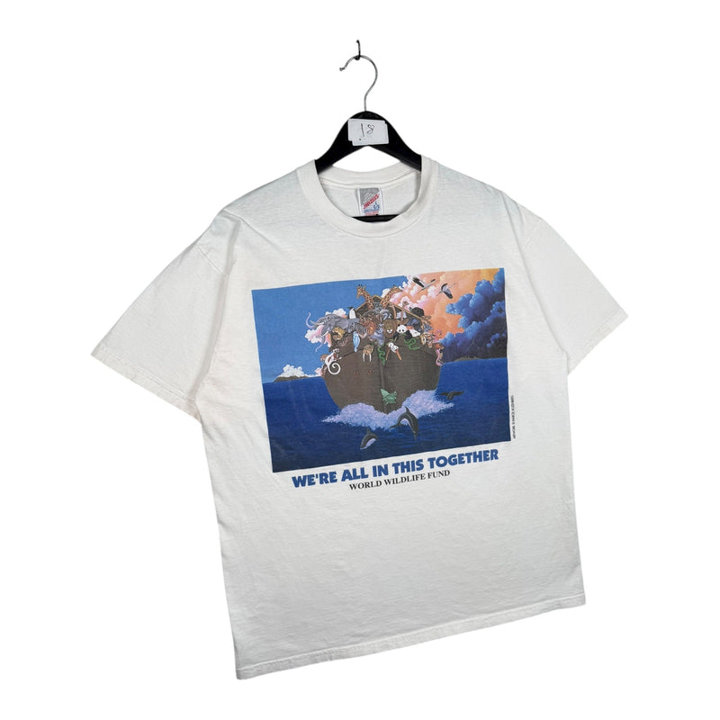 Vintage World Wildlife Fund Animal Graphic T-Shirt