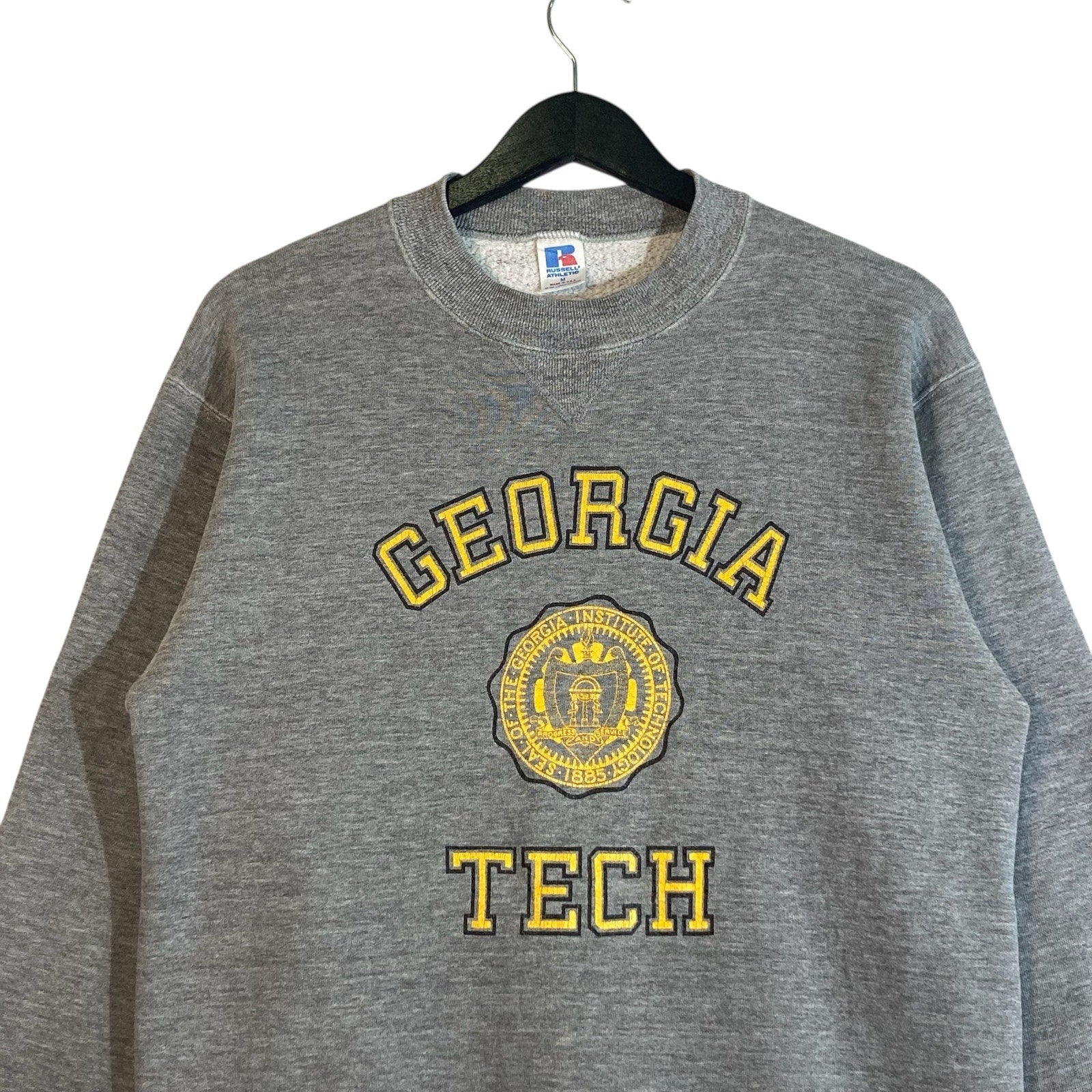 Vintage Georgia Tech Chest Spellout Crewneck