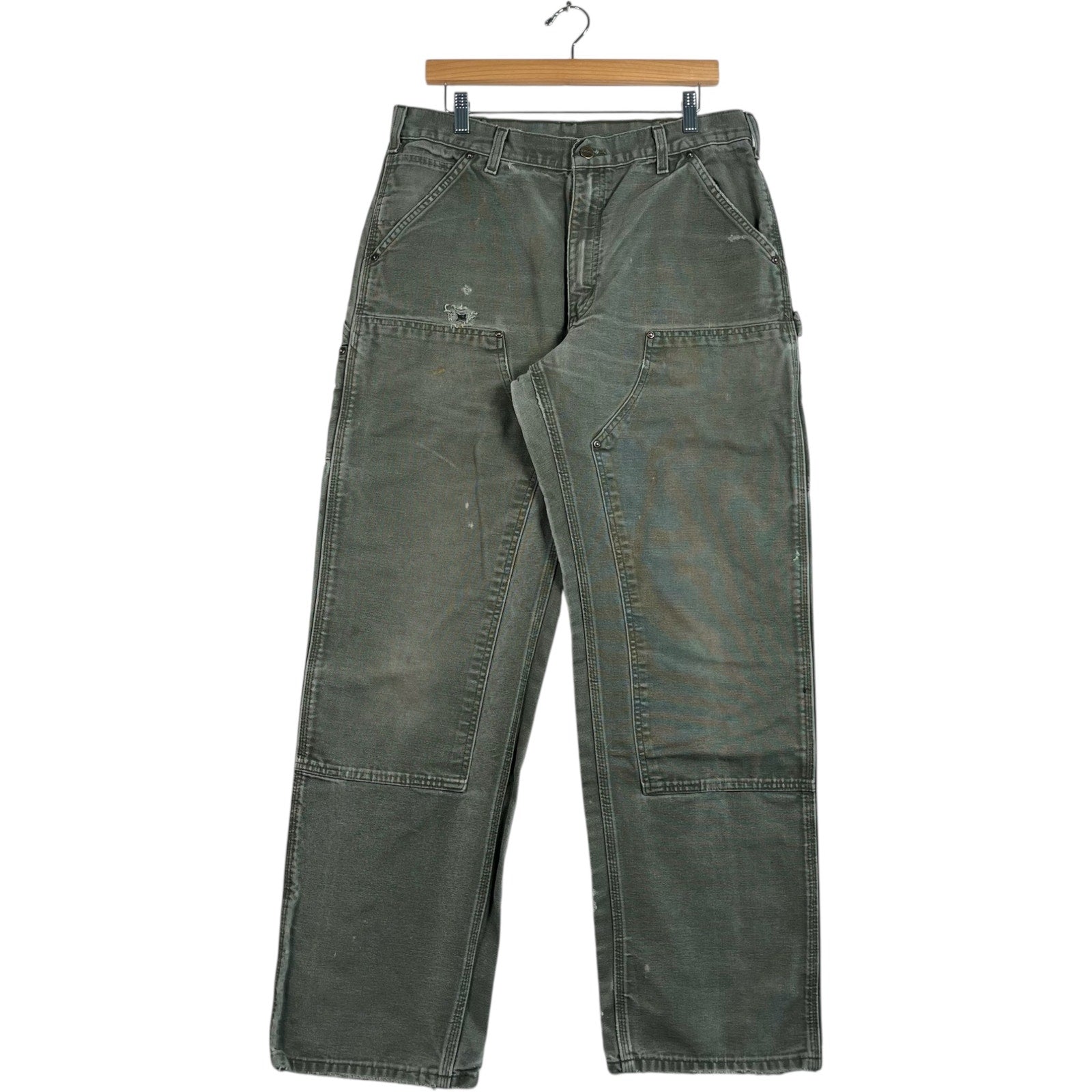 Vintage Carhartt Carpenter Double Knee Pants 34x30