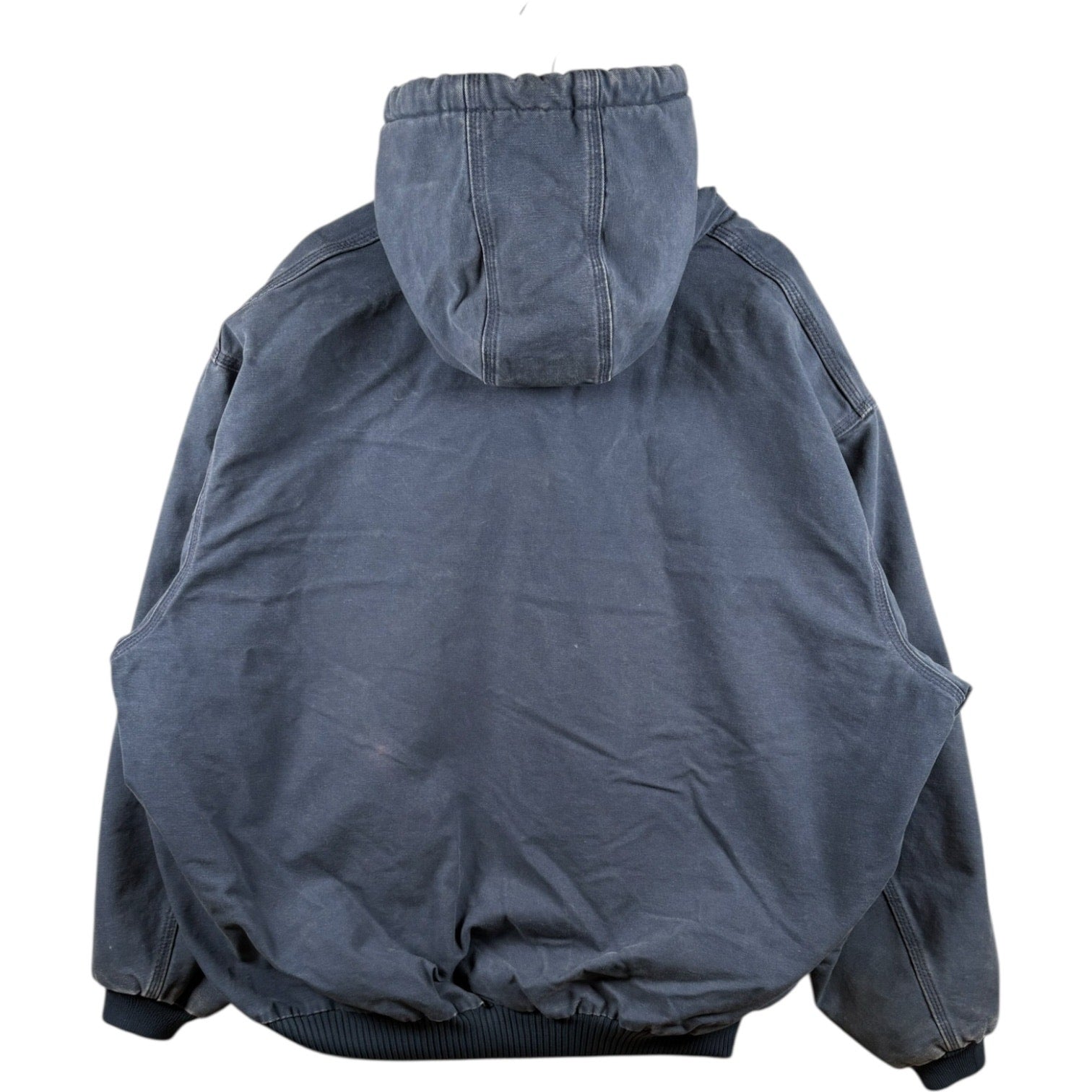 Vintage Carhartt Canvas Full Zip Hooded Workwear Jacket