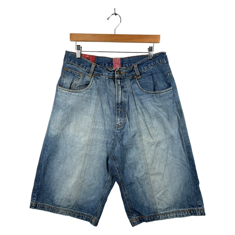 Vintage Surpass Utility Denim Shorts 42