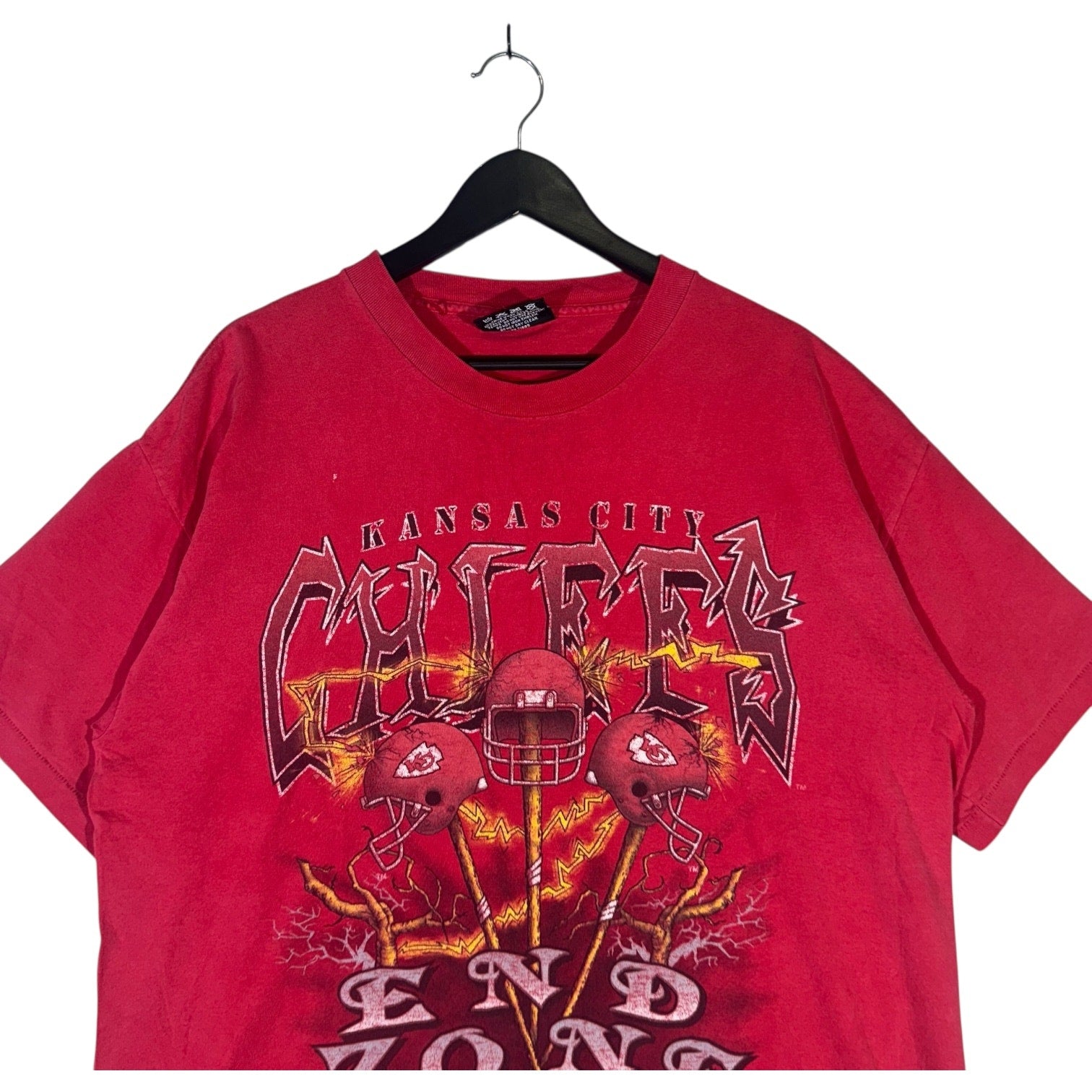 Vintage Kansas City Chiefs "End Zone" Tee