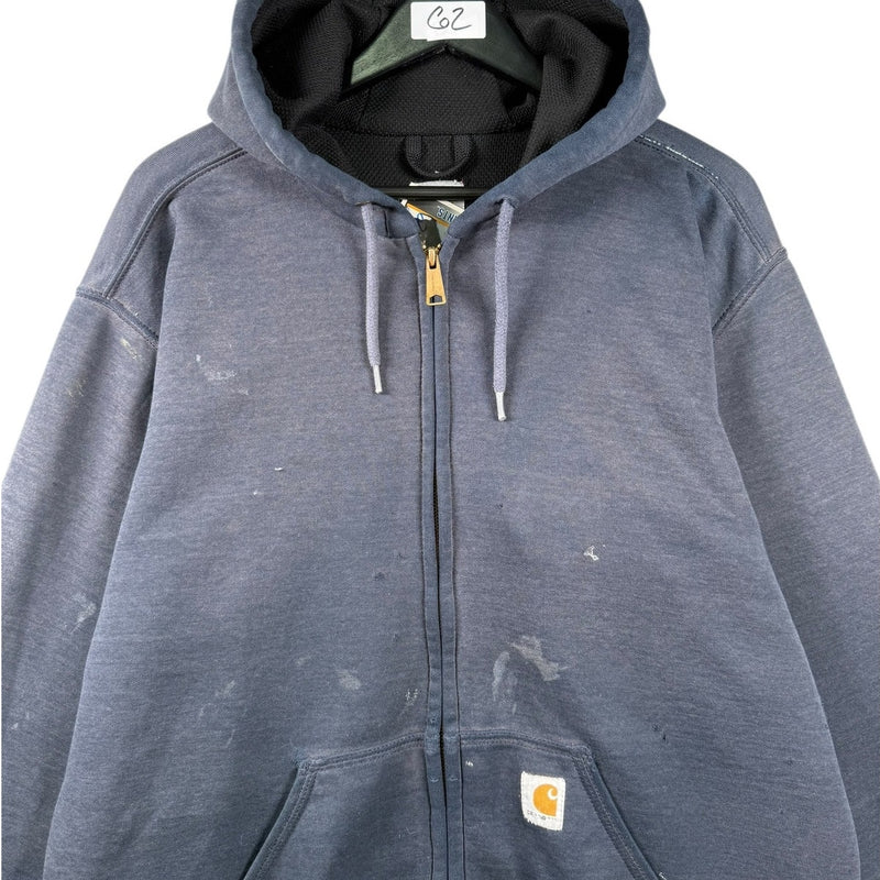 Vintage Carhartt Full Zip Distressed Hoodie