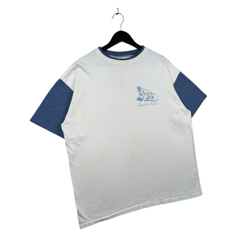 Vintage Ghost Of The Rockies Mountain Lion Chris Gallagher Art T-Shirt