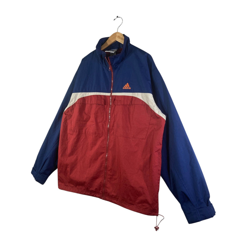 Vintage Adidas Colorblock Full Zip 90s Windbreaker