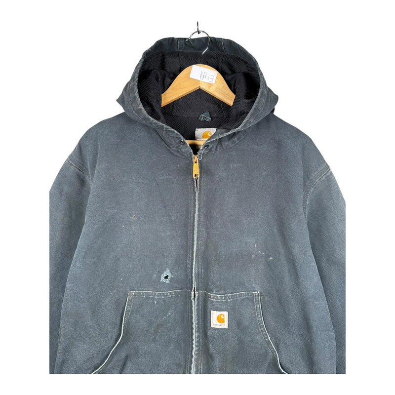 Vintage Carhartt Thermal Lined Full Zip Hoodie