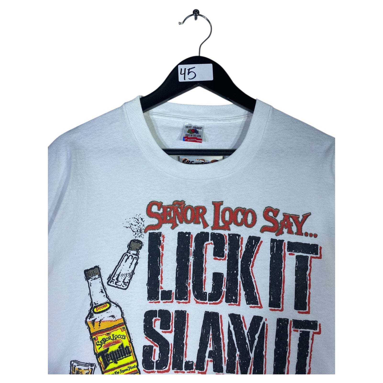 Vintage Señor Loco Cantina Cropped T-Shirt
