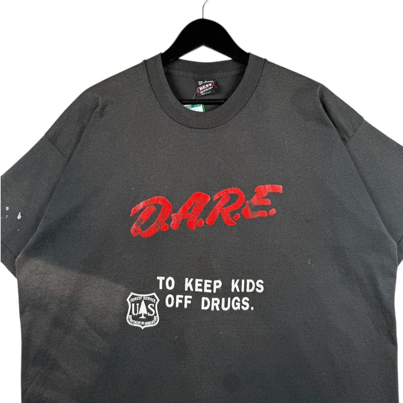 Vintage DARE To Keep Kids Off Drugs Graphic T-Shirt