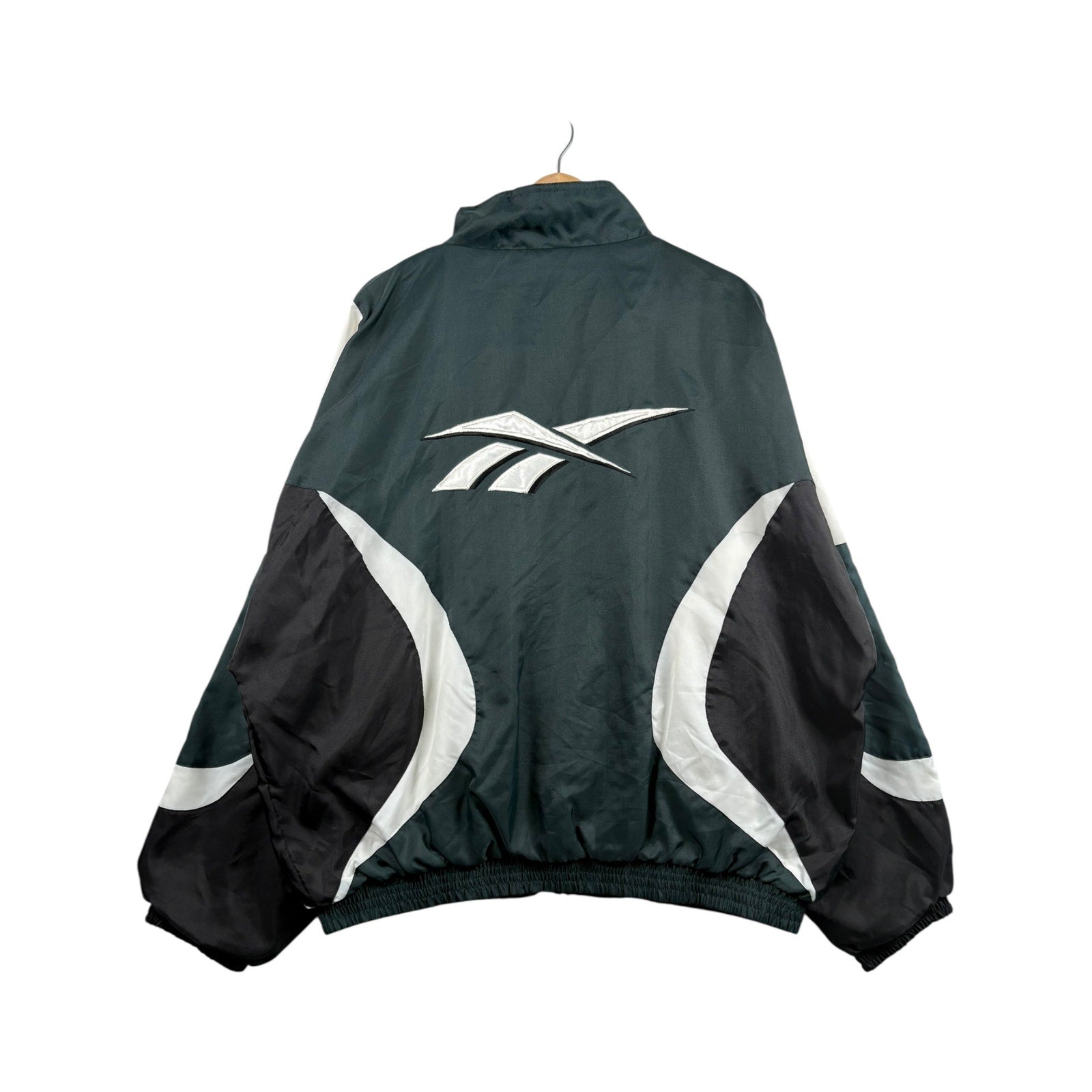Vintage Reebok Full Zip High Neck Windbreaker