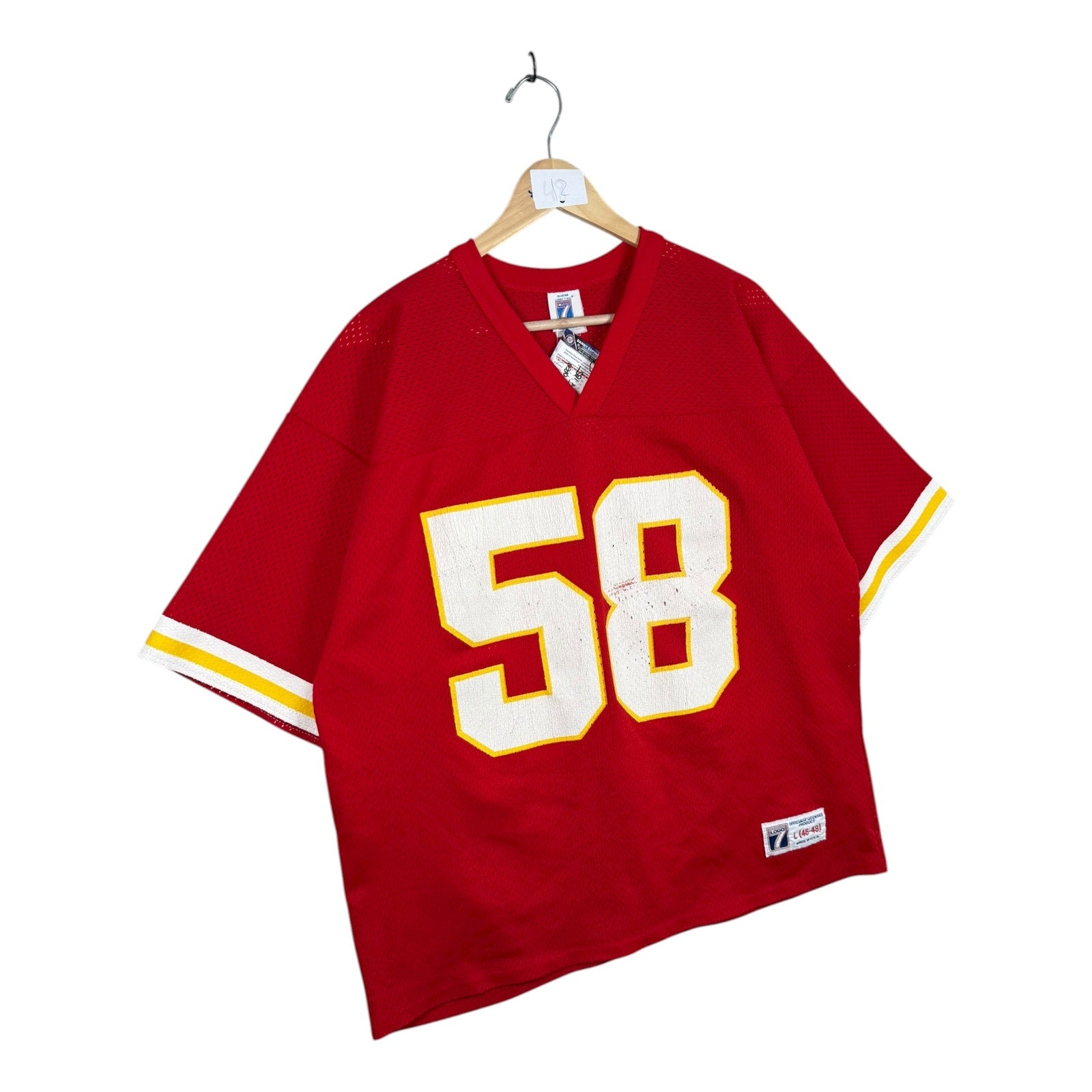 Vintage Kansas City Chiefs #58 NFL Jersey