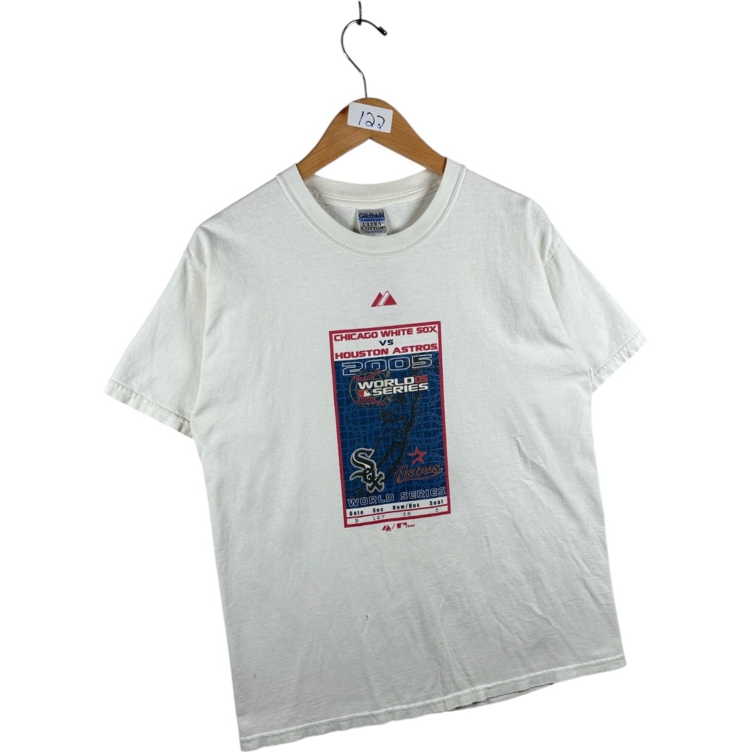 Vintage White Sox Vs. Astros World Series MLB T-Shirt 2005