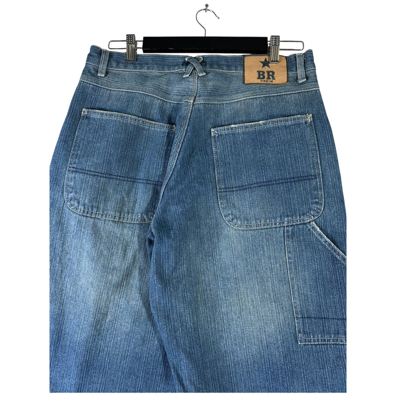 Vintage BR Utility Denim Shorts 34