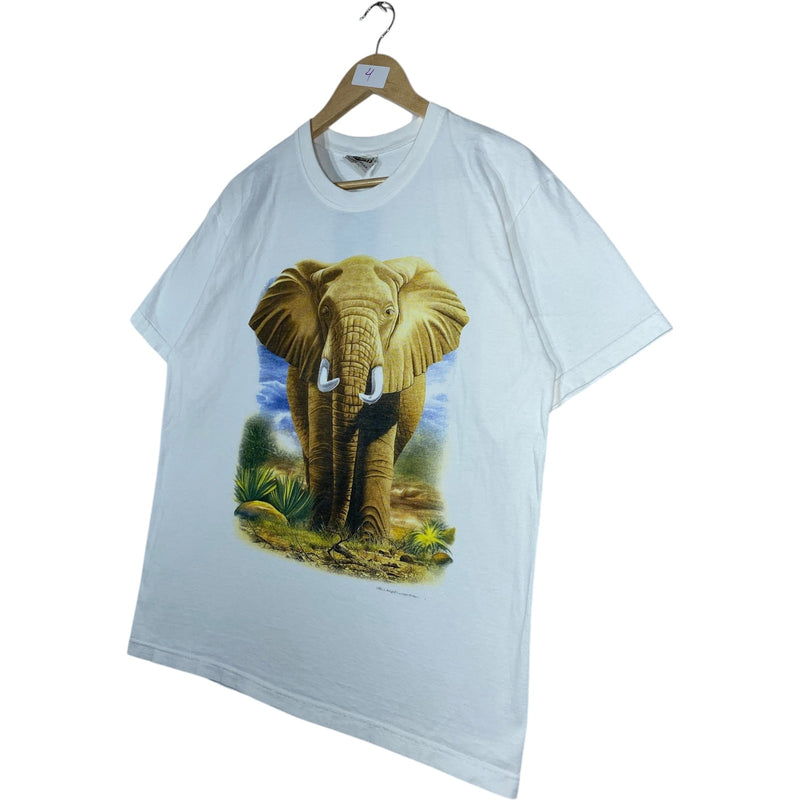 Vintage Elephant Graphic T-Shirt