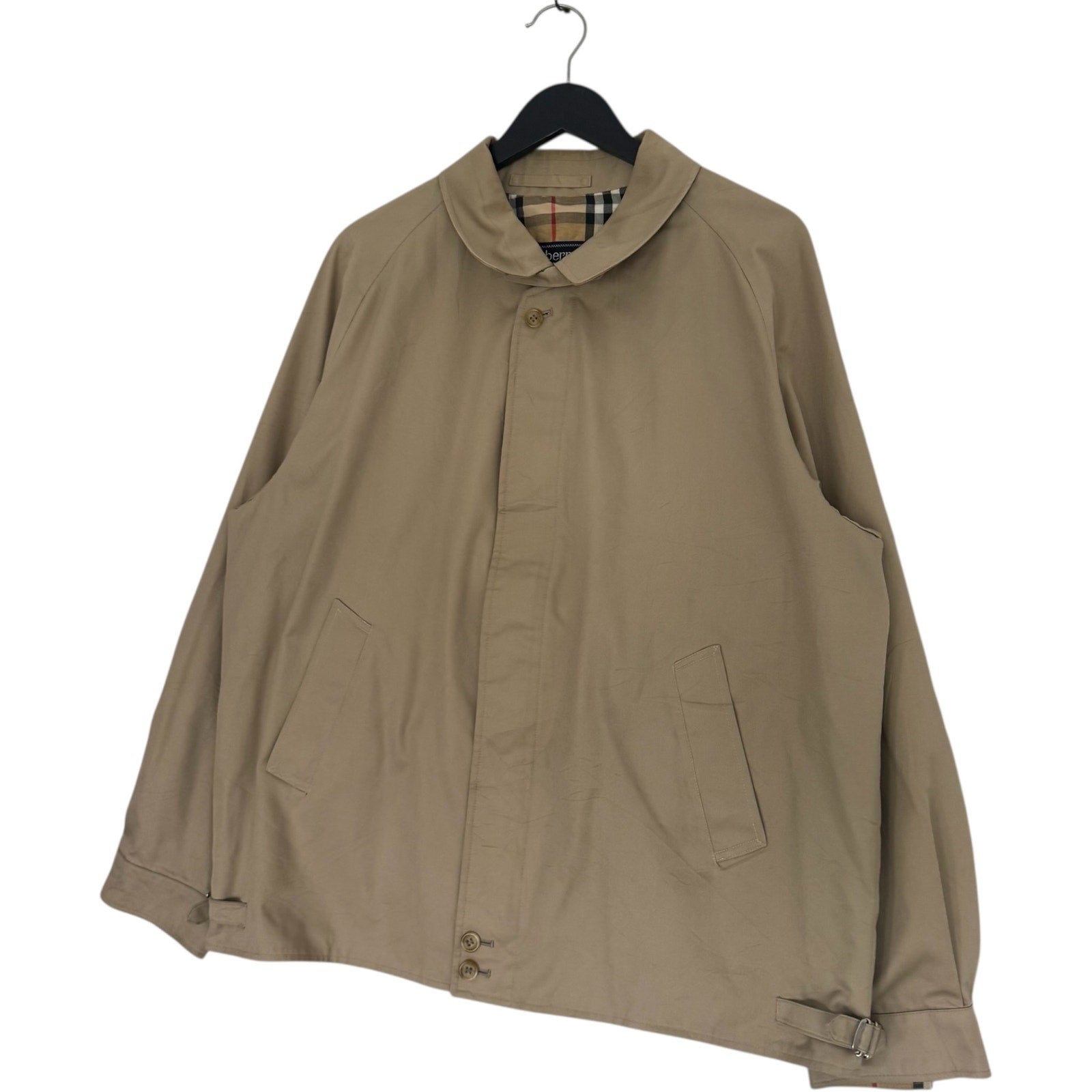 Vintage Burberry Plaid Lining Light Jacket