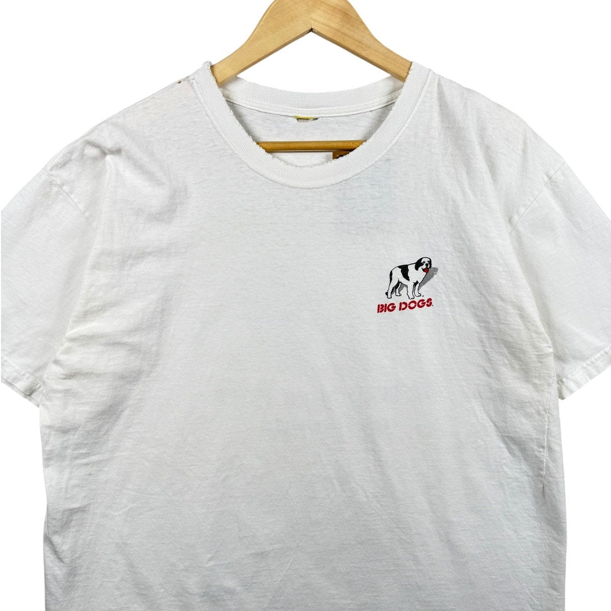 Vintage Big Dog Dad Humor Graphic T-Shirt