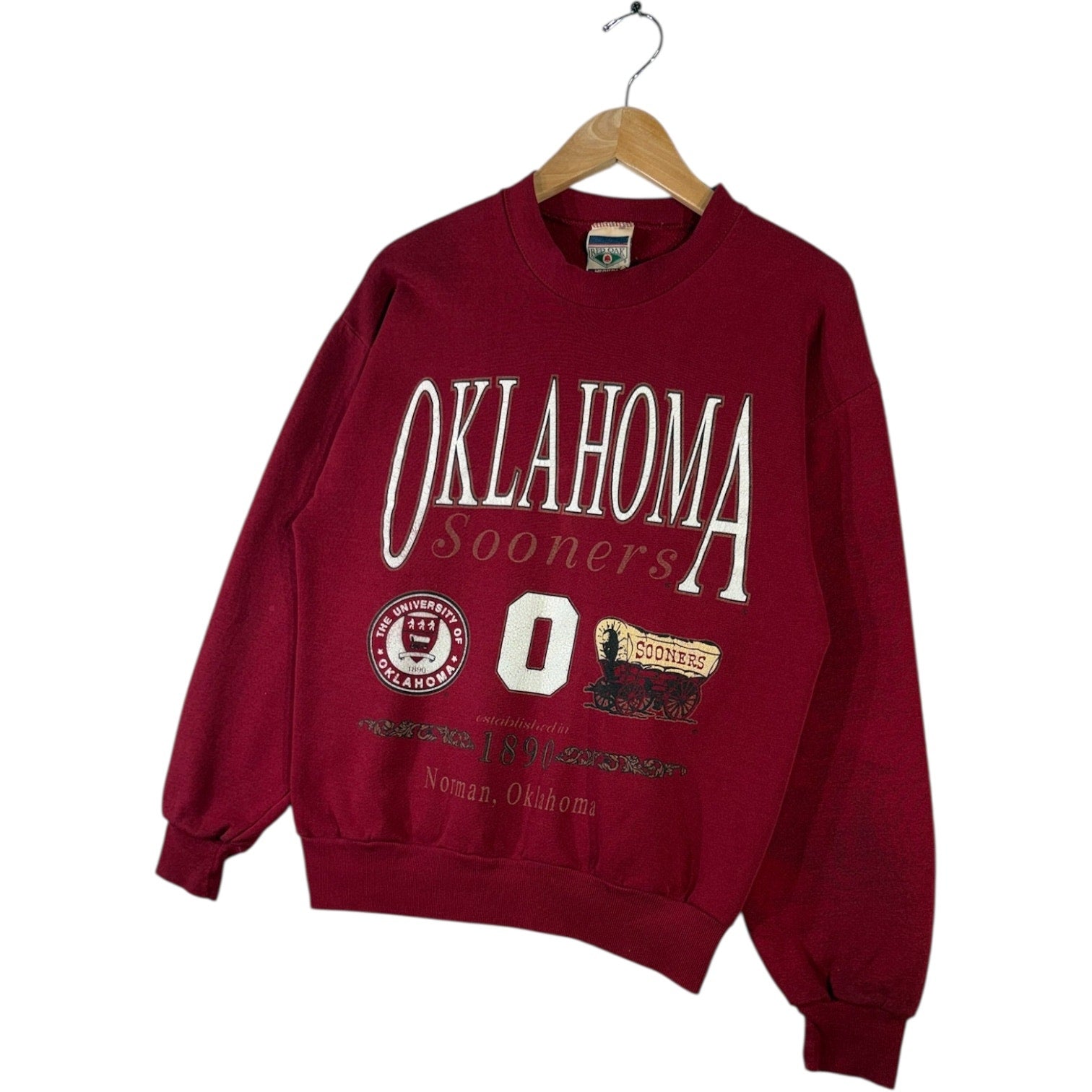 Vintage Oklahoma University Sooners Crewneck