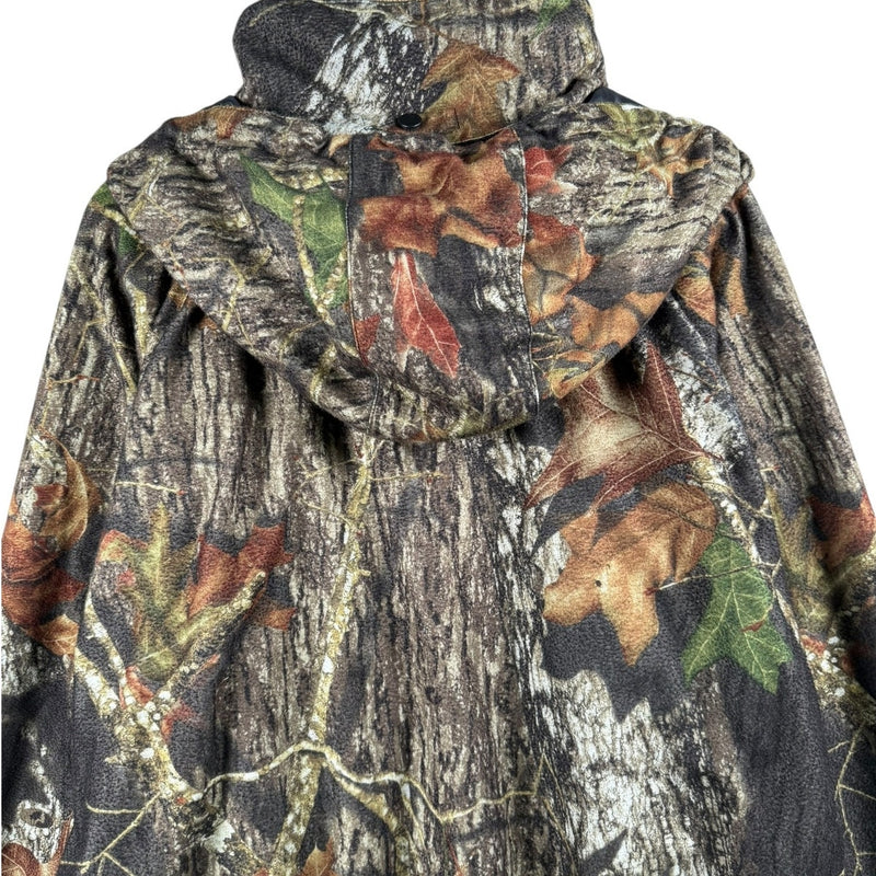 Vintage Remington Reversible Camo Full Zip Hoodie