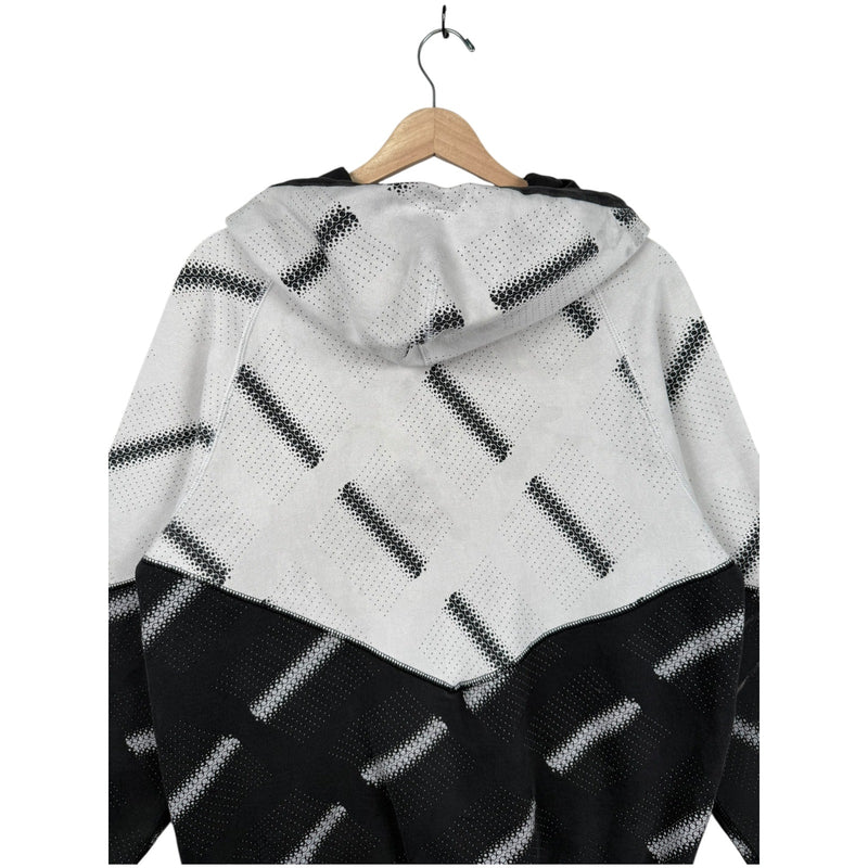 Vintage Element Full Zip Allover Print Jacket Hoodie