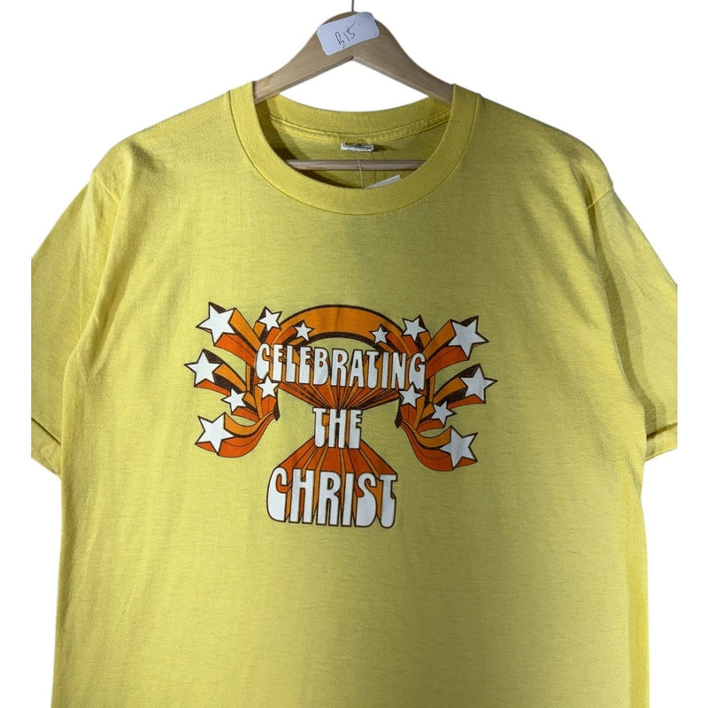 Vintage Celebrating The Christ Graphic T-Shirt