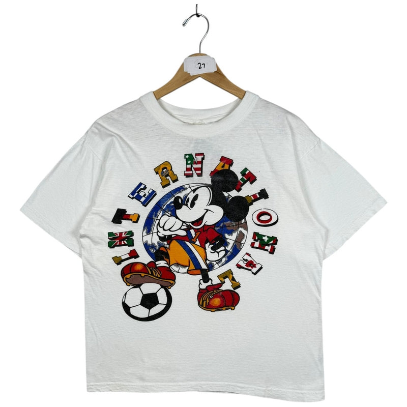 Vintage Disney Mickey Mouse Soccer T-Shirt