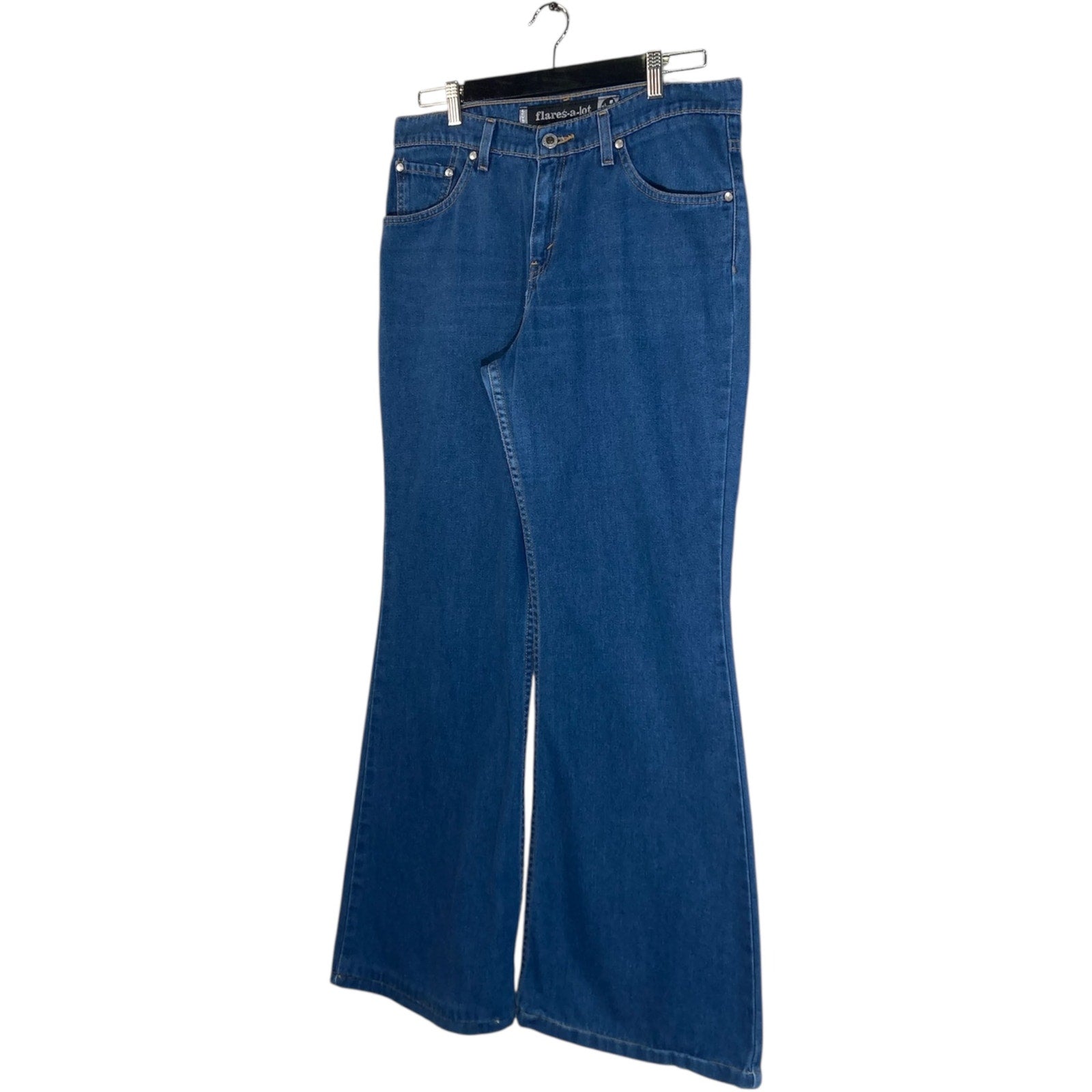 Vintage Levi's Silver Tab Flared Denim Jeans 30x30