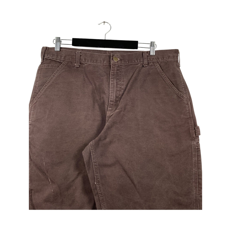 Vintage Carhartt Carpenter Raw Hem Cargo Shorts 36