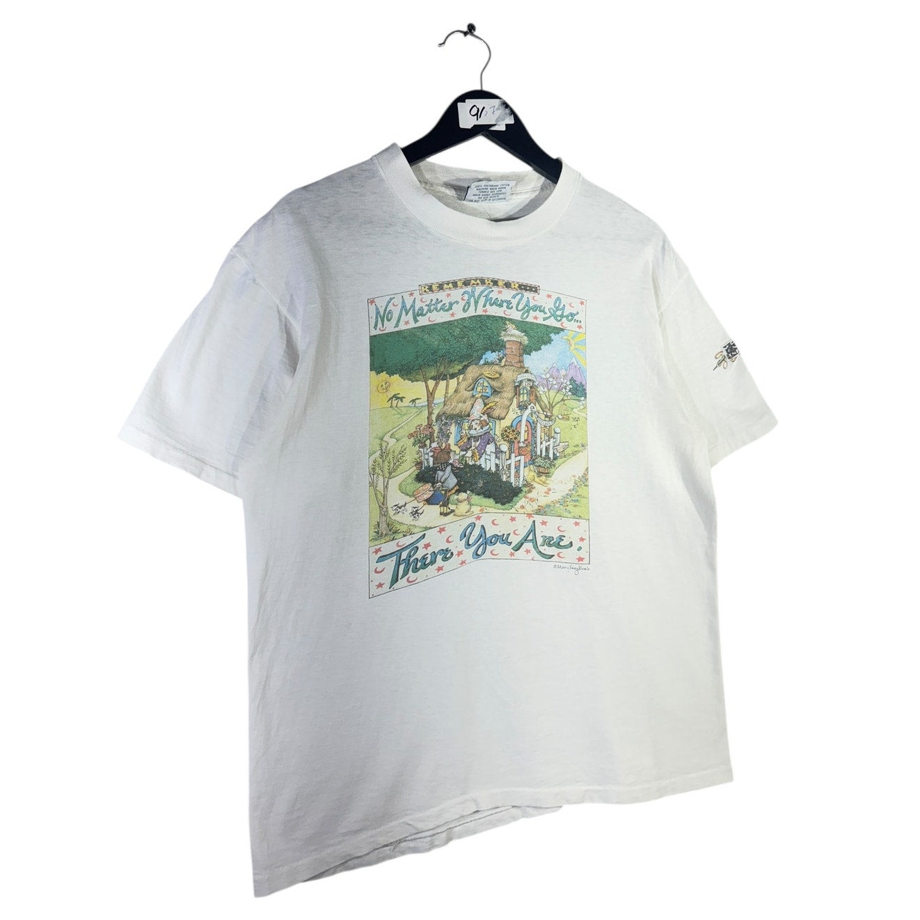 Vintage No Matter Where You Go Art T-Shirt