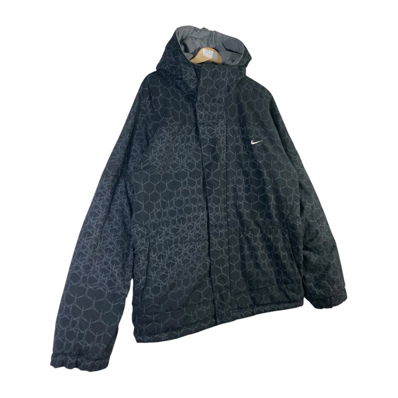 Vintage Nike Swoosh Chest Logo Reversible Jacket