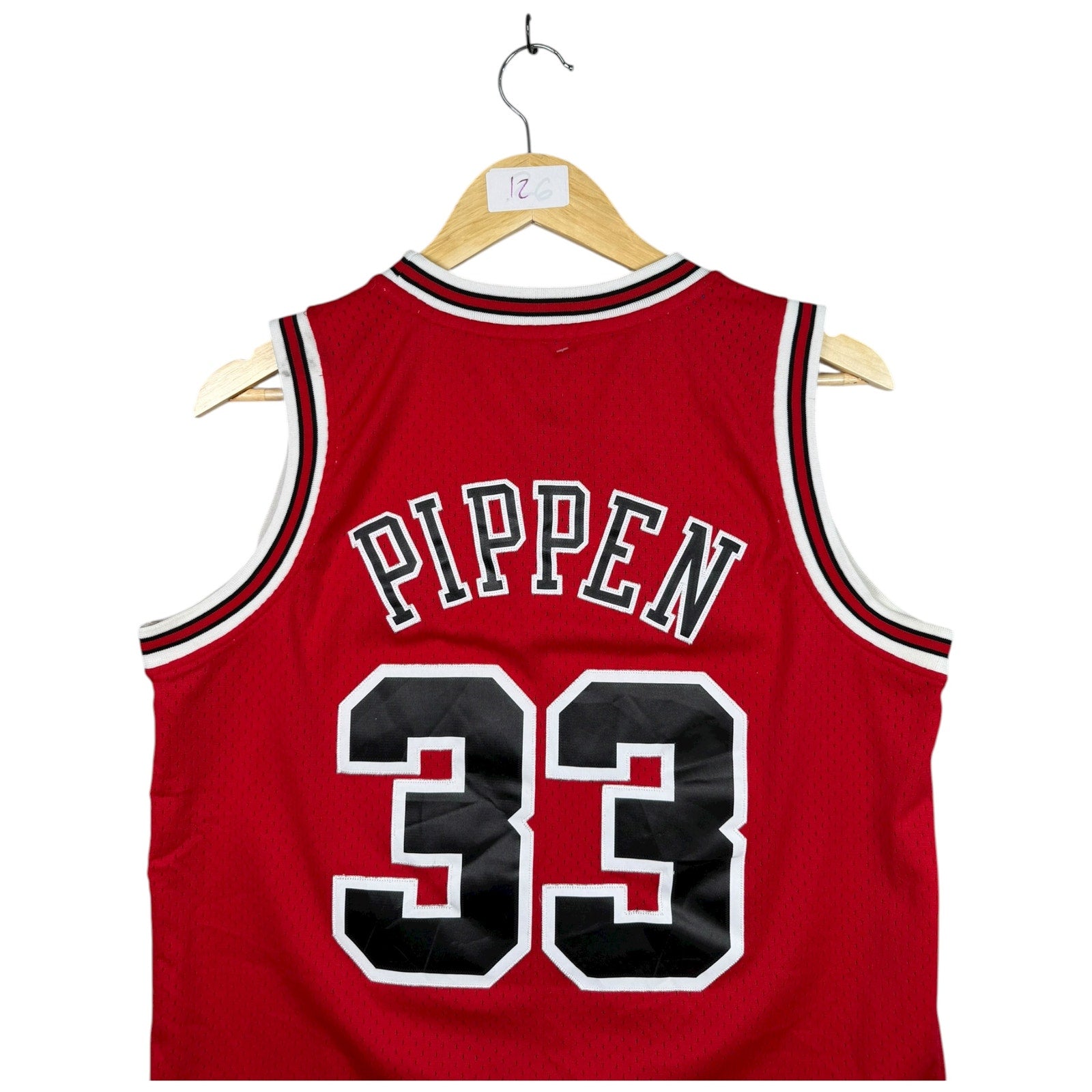 Vintage Adidas Chicago Bulls Scottie Pippen #33 NBA Jersey