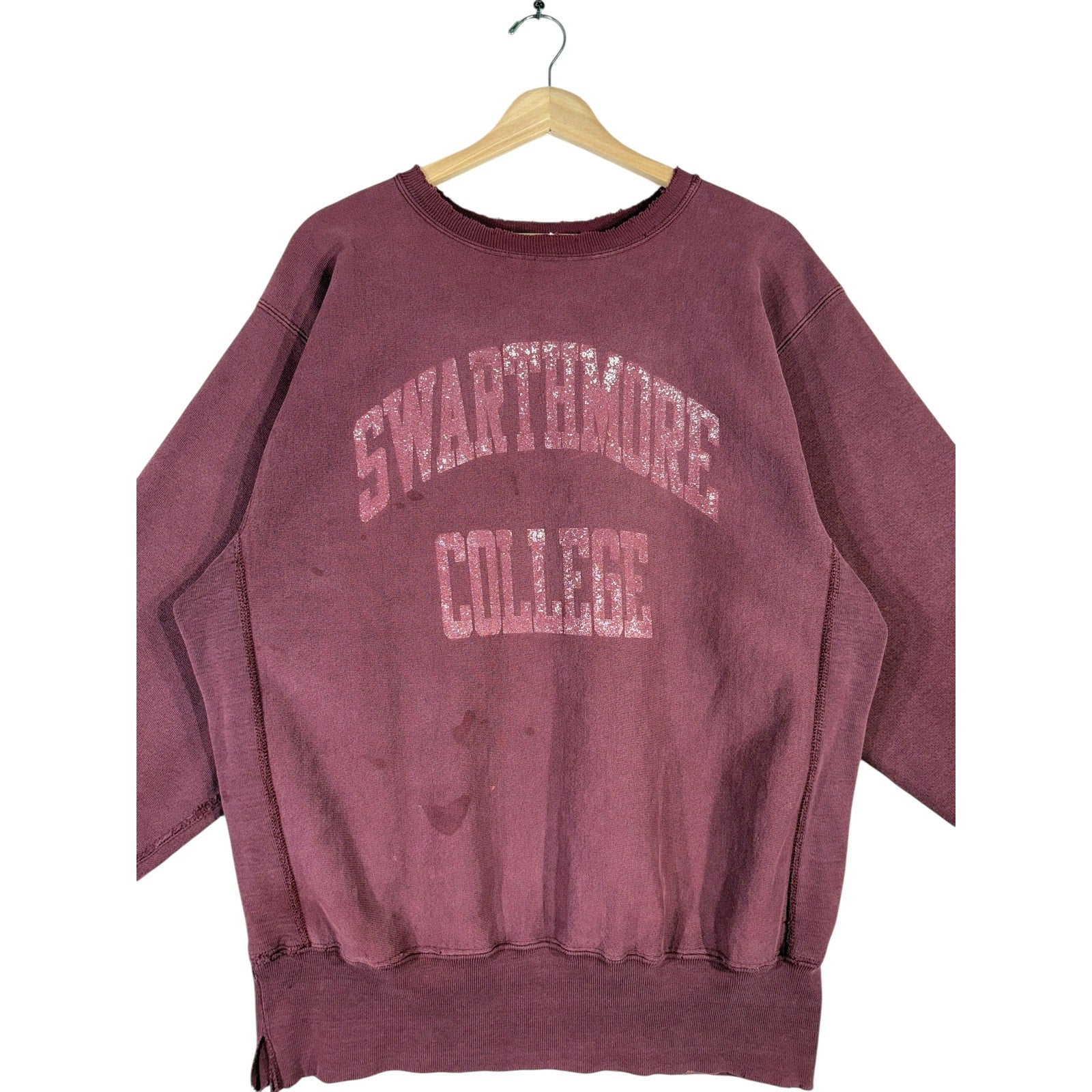 Vintage Champion Reverse Weave Swarthmore College Crewneck