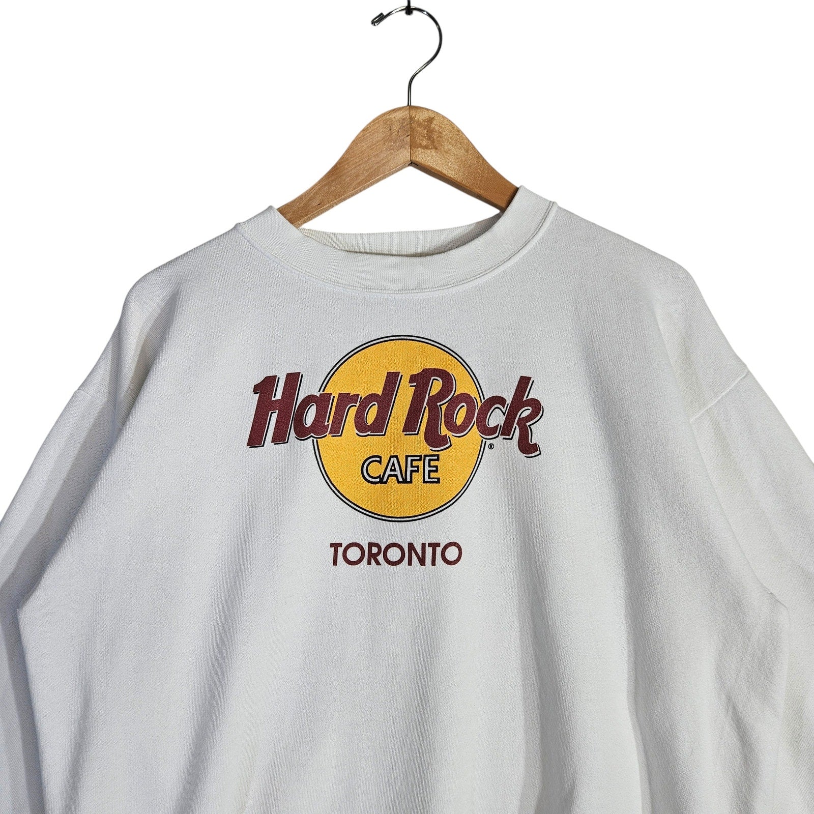 Vintage Hard Rock Cafe Toronto Chest Logo Crewneck