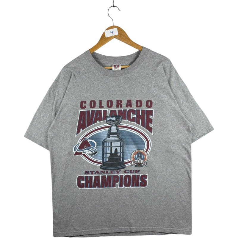 Vintage Colorado Avalanche Stanley Cup Champion NHL T-Shirt