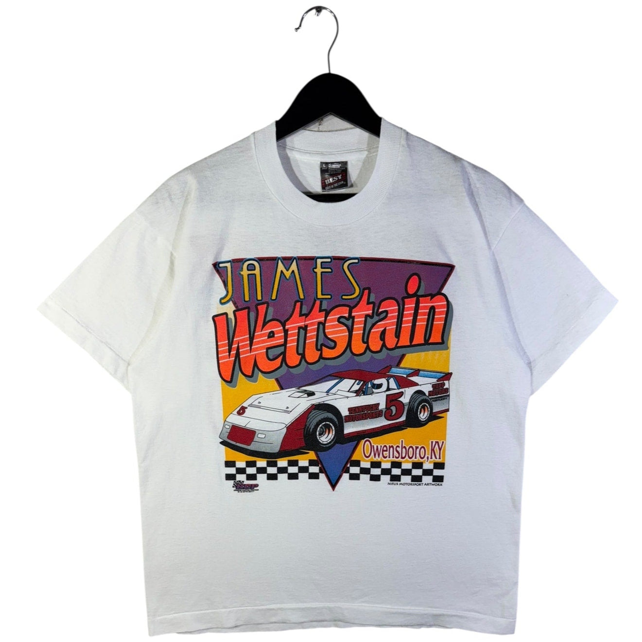 Vintage James Wettstain Racing TennTucky Motorsports T-Shirt