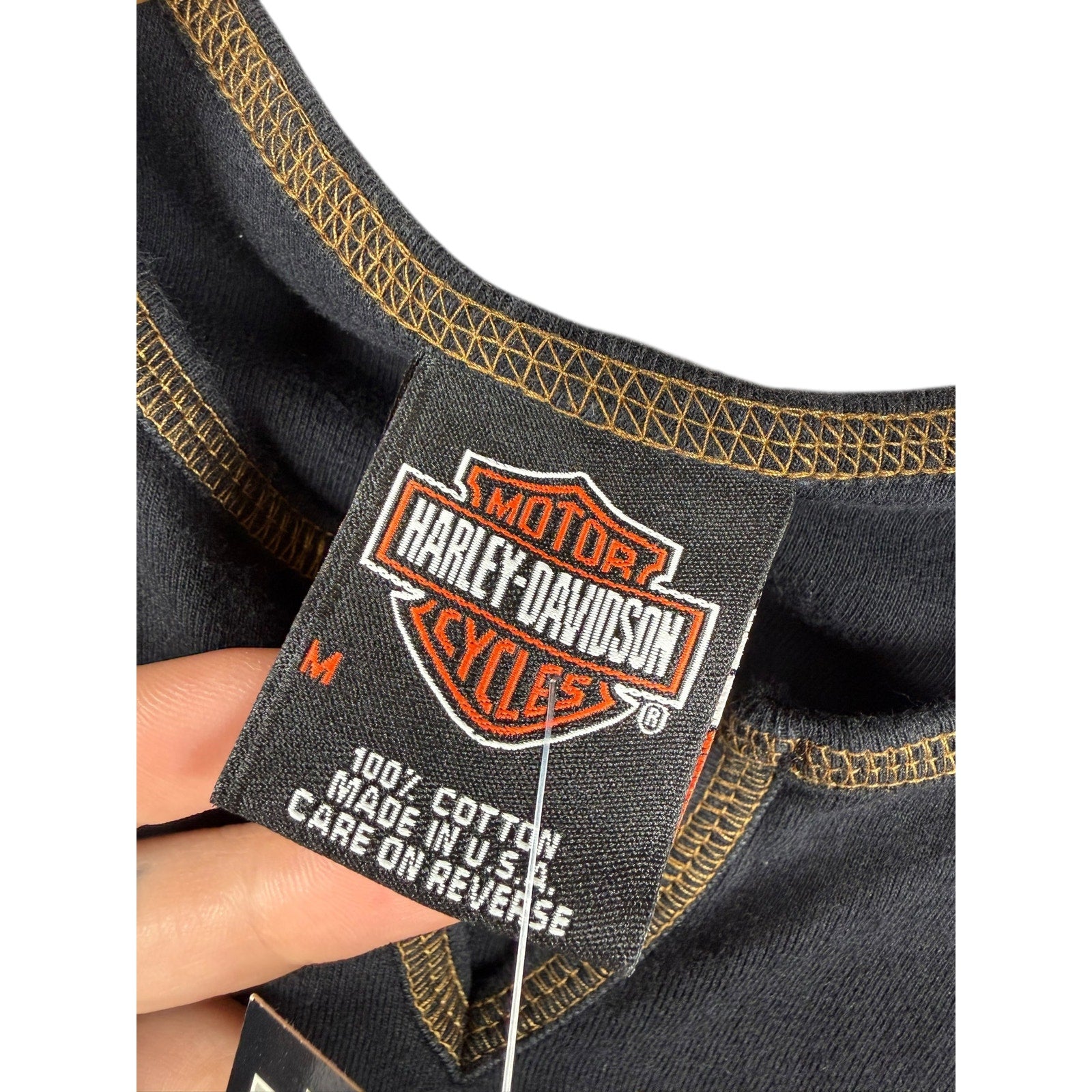 Y2K Harley Davidson Washed Women's Tank Top