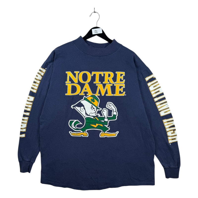Vintage Notre Dame Fighting Irish NCAA Long Sleeve
